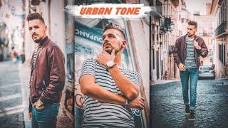 URBAN Tone color grading tutorial - urban dark & orange tone with lightroom mobile