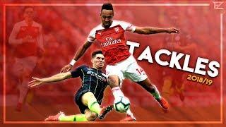 Amazing Tackles & Defensive Skills in Football ● 2018/19 - HD