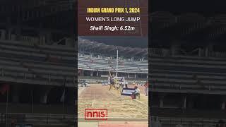 Shaili Singh won at Indian Grand Prix-1 with a leap of 6.52m