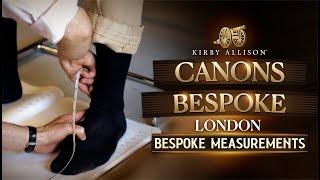 Mastering the Art of Bespoke: Taking Measurements at Canons Workshop | Bespoke Shoes | Kirby Allison