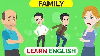 ️Family | Animated stories | English Story | English Conversation | Window English