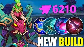 EXP LANE‼️GLOBAL ZHASK NEW HIGH RANK BUILD AND EMBLEM  2024(must try)