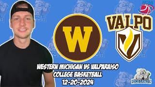 Western Michigan vs Valparaiso 12/20/24 Free College Basketball Picks and Predictions  | NCAAB Pick