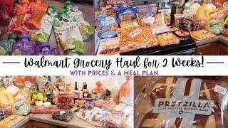 Walmart Grocery Haul | Two Week Groceries For Our Family of Three