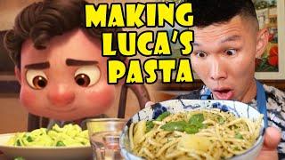 Making LUCA’S Official Pasta Recipe from Pixar Movie || Life After College: Ep. 710