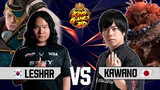 SF6 ▰ LESHAR (ED) VS KAWANO (AKUMA) ▰ High Level Gameplay  streetfighter6