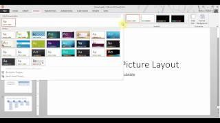 Microsoft PowerPoint Themes Tutorial - Sample | CompuTrick.com