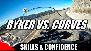 Curve Skills for Rykers | Turn with Confidence | No Anxiety | Can-Am Motorcycle | Scenic Texas E5