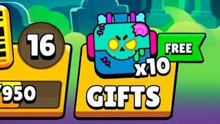 YESSSSSS!!!!!!! FREE DEAD BOXES, STAR DROPS & FREE BRAWLER. | BRAWL UPDATE GIFTS !! & RANDOM MOMENTS