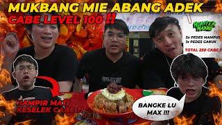 PERTAMA KALI COLLAB BKENT, JO, ANTIMAGE RUSUH COK ‼️ MUKBANG 100 CABE RAWIT + 2 BUNGKUS INDOMIE