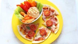 5 MINUTE PIZZA RECIPE FOR KIDS | MY FUSSY EATER