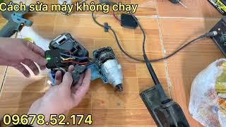 Cách Sửa Máy Khoan Pin Không Chổi Than Đơn Giản Tại Nhà, Thay Vỉ Mạch Cho Máy Khoan Pin Siết Bulong