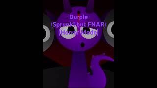 Sprunki but FNAR Durple (Horror version)