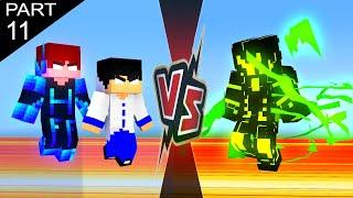 SEASON 6 PART 11 STRONG WORLD : HEEKO AND ZEERO : MONSTER SCHOOL HEROBRINE BROTHERS