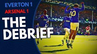 EVERTON 1 V 1 ARSENAL - THE DEBRIEF - STONE WALL PEN :)