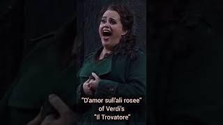 "D'amor sull'ali rosee"  of Verdi's "Il Trovatore"