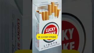 Top 10 cigarette Brands" in the world  2024 /Short / Trending Shorts / Viral  short  / Foryoupage