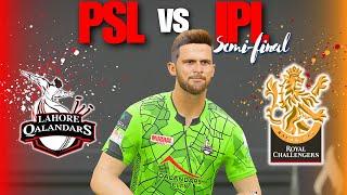 Shaheen vs Kohli: 1st Semi Final  Royal Challengers Bangalore vs Lahore Qalandars  Cricket 24