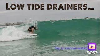 Surfing Low Tide drainers with the Boyz!! Fort Walton Beach Destin Gulf Coast Florida #beachlife