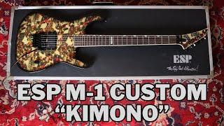 My New Axe | Original ESP M-1 CUSTOM aka "KIMONO" from 1980s!