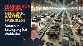 Neue Fabrik: Kampfpanzer und SPz noch 2024! Russen in Bewegung bei Wuhledar Lagebericht (375)