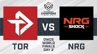 OWCS World Finals Day 2 | Toronto Defiant v NRG Shock