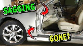 2004 Infiniti G35X - Front Driver's Door Hinge Painting and Replacement