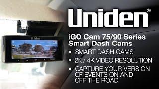 Uniden - 4K Smart Dash Cams - Graham Cahill