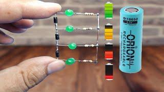 Make your own LED 18650 Battery Level Indicator