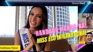 Miss Eco Philippines 2021 Kathleen Paton on The Qrown Philippines