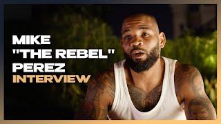 MIKE ''THE REBEL'' PEREZ interview after the KO against TONY SALAM | LEGACY SPORTS MANAGEMENT