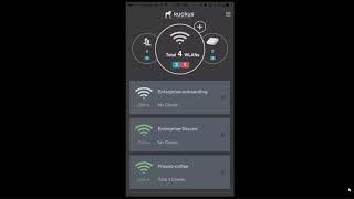Ruckus Unleashed Management Dashboard