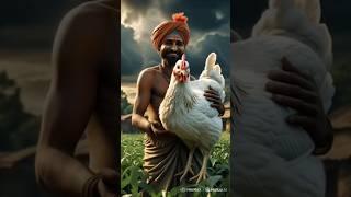 The Story of a hen and one pigeon #ai #animation #viral #story #kid