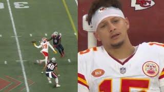 Patrick Mahomes HEATED After AWFUL Kadarious Toney DROP + Interception 