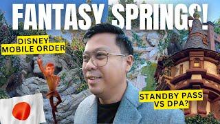 Fantasy Springs Adventure at Disneyland DisneySea! Peterpan Neverland, Tangled & Arendelle Dining