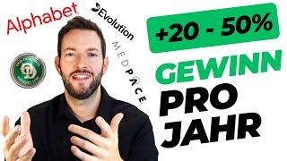 20-50% Gewinnwachstum pro Jahr (!) bei diesen Aktien