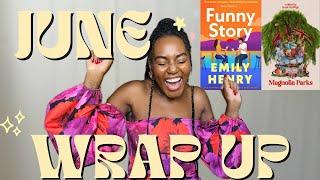 she's FINALLY out of the slump, folks | june wrap up | books & tv shows 