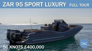 Zar 95 SL (Sport Luxury) - A RIB with some tricks up its sleeve!