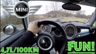 MINI Cooper D (R56) 2007 POV Test Drive + Acceleration 0-200 km/h