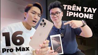 Trên tay iPhone 16 Pro Max: Màu MỚI hơi NHẠT, viền màn hình siêu mỏng nhưng Camera Control KHÓ dùng!