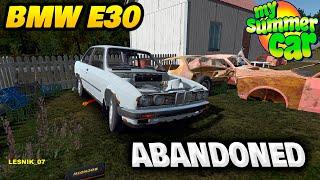 RESTORATION OF AN Abandoned BMW E30 I My Summer Car