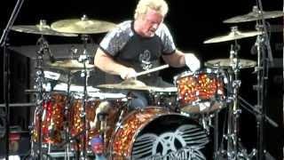 Aerosmith - Joey Kramer Drum Solo / Rag Doll (8/6/2012) Hollywood Bowl
