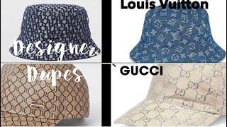 Gucci & Louis Vuitton Dupe Inspired Hats | Designer Alternative | River Island Hats