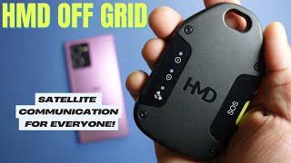 Get satellite communication with any Android or iOS Device: HMD Off Grid!