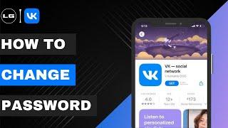 How to Change account Password in VK App