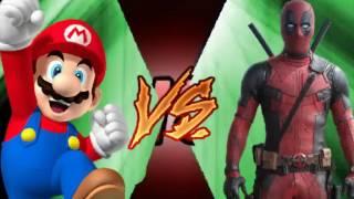 Mario vs deadpool