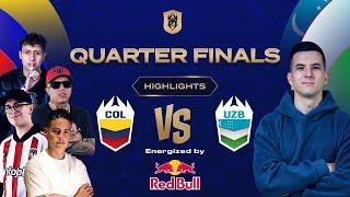 Colombia VS Uzbekistan | Highlights  QUARTER FINALS  (6-1)