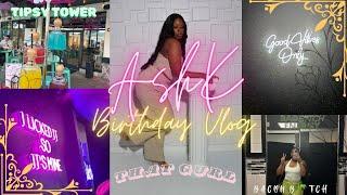 ASHK BIRTHDAY VLOG | BACON BTCH , AQUATICA , FOOD + VIBES