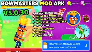 Bowmasters Mod Apk v5.0.30 | Unlimited Money & Unlock All Characters