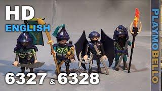 (2014) Playmobil 6327 Green Dragon Leader and 6387 Three Green Dragon Warriors (Playmobil REVIEW)